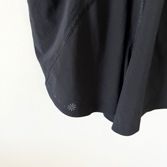 Athleta Run With It Romper with Brief Liner in Black Size M - Picture 10 of 10